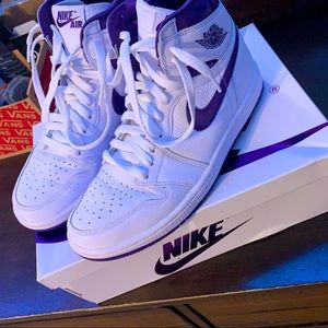 Jordan 1s Court Purple